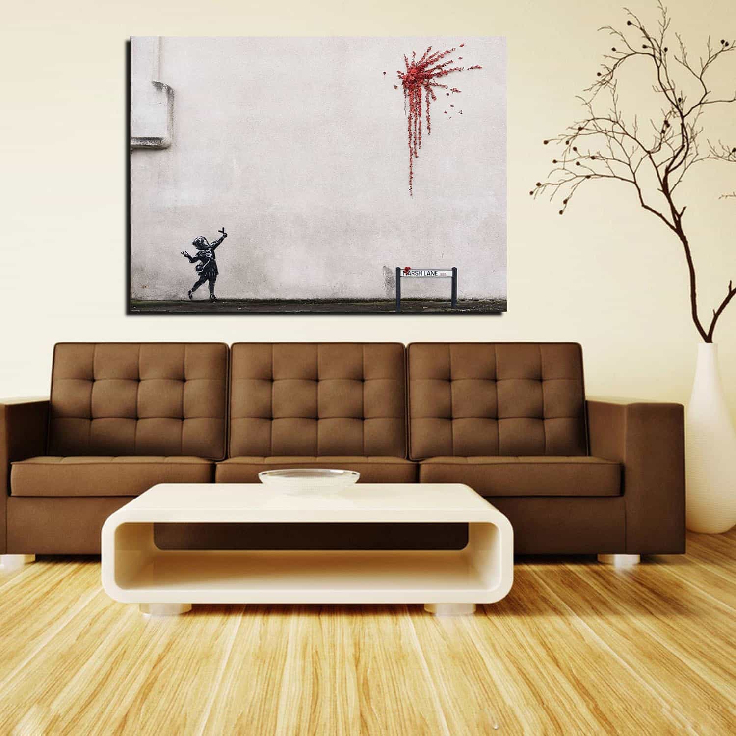 Valentines Day Bristol Canvas Art