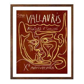 Pablo Picasso Wall Art Vallauris Painting Poster Framed Art