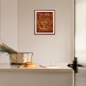 Pablo Picasso Wall Art Vallauris Painting Poster Framed Art