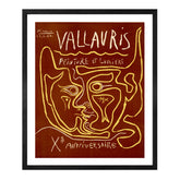 Pablo Picasso Wall Art Vallauris Painting Poster Framed Art