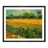 Van Gogh Art Lane In Garden