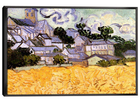 View of Auvers with Church Canvas Art