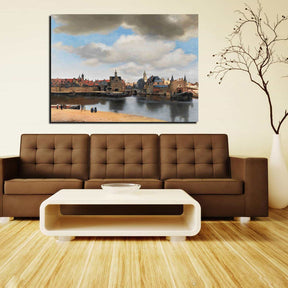View of Delft Canvas Art