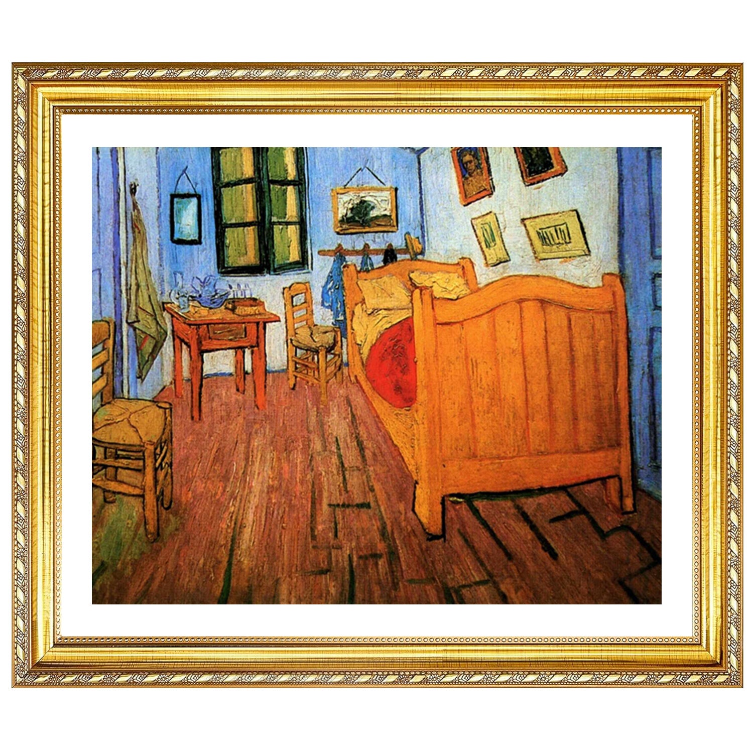 Vincent Van Gogh The Bedroom in Arles Wall Art Van Gogh Poster