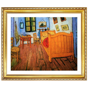 Vincent Van Gogh The Bedroom in Arles Wall Art Van Gogh Poster