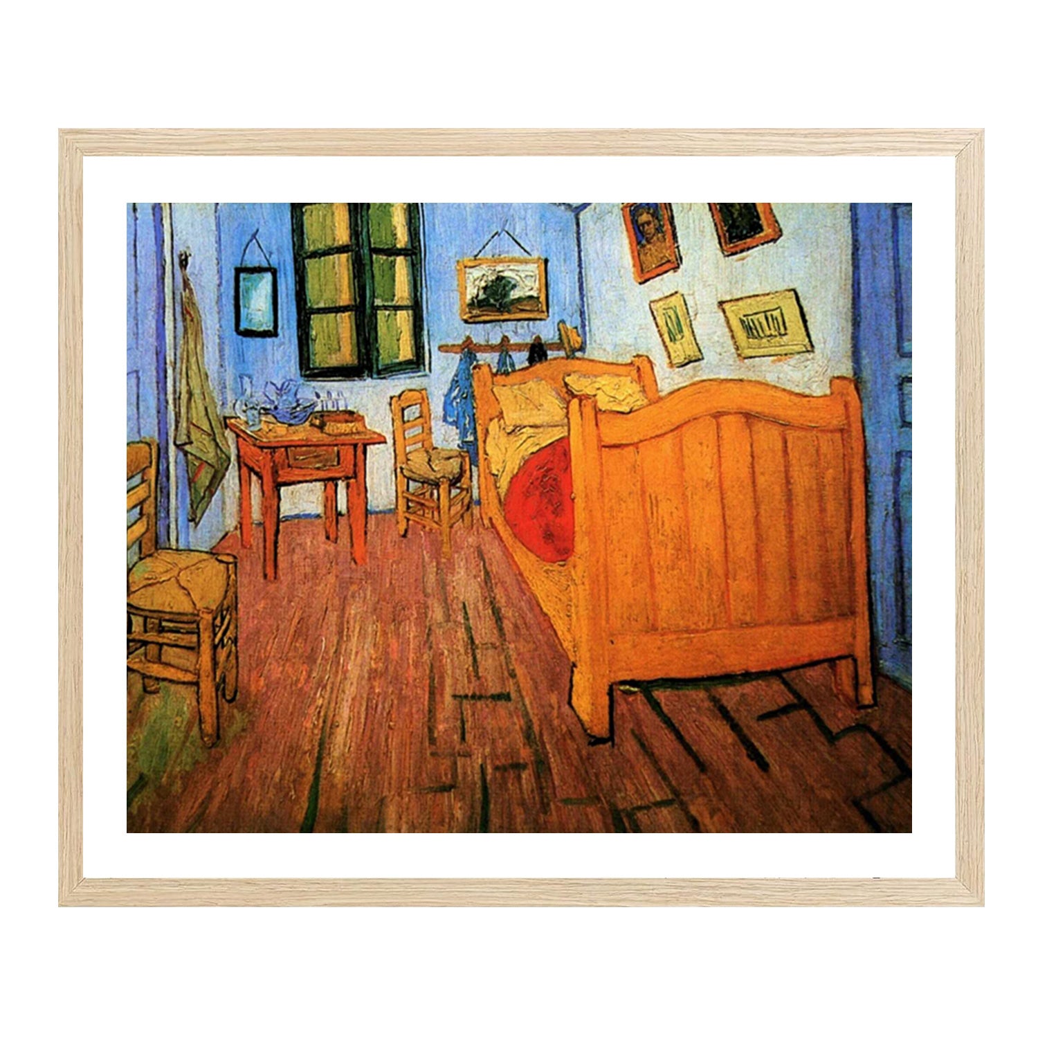 Vincent Van Gogh The Bedroom in Arles Wall Art Van Gogh Poster