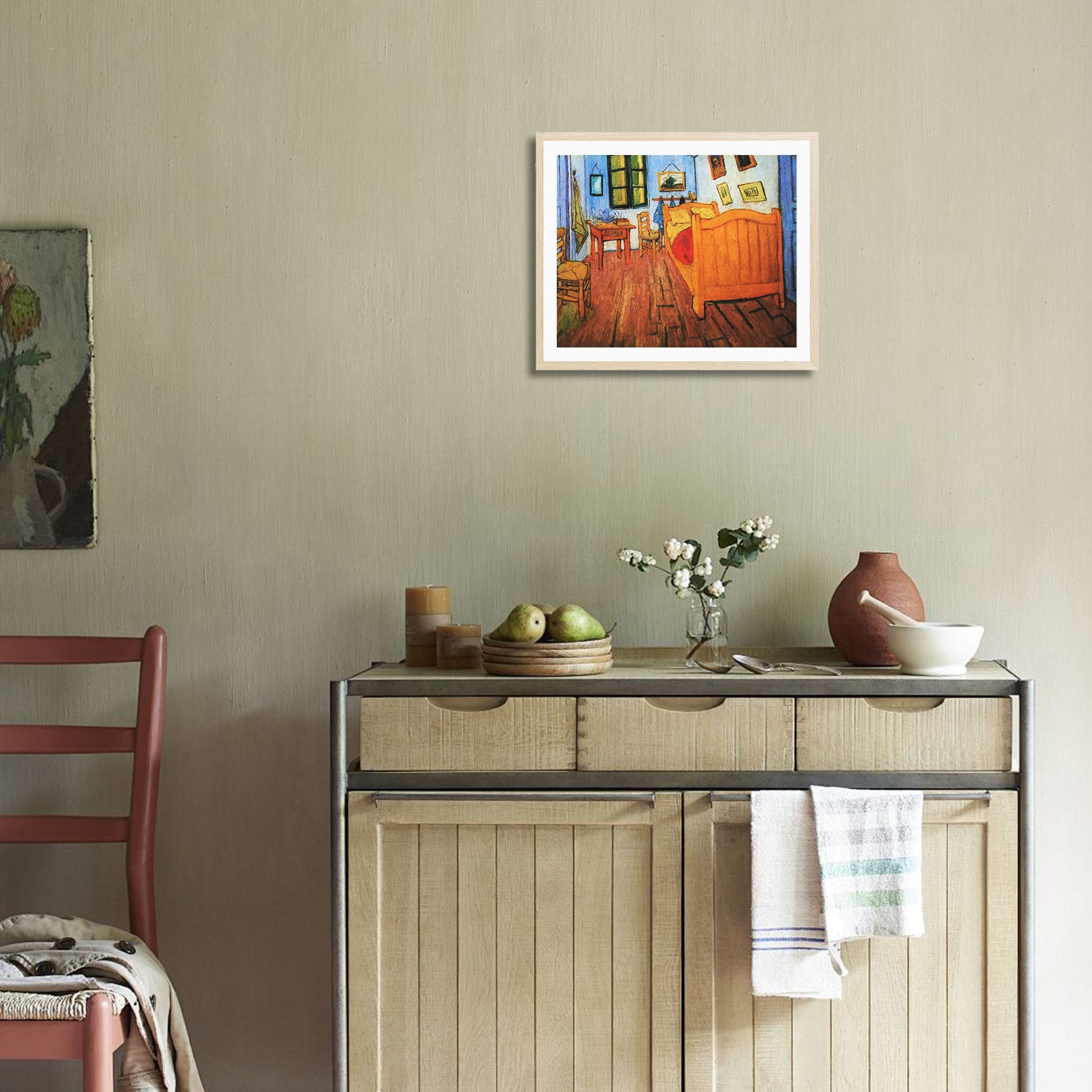 Vincent Van Gogh The Bedroom in Arles Wall Art Van Gogh Poster