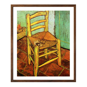 Vincent Van Gogh The The Chair Wall Art Van Gogh Poster