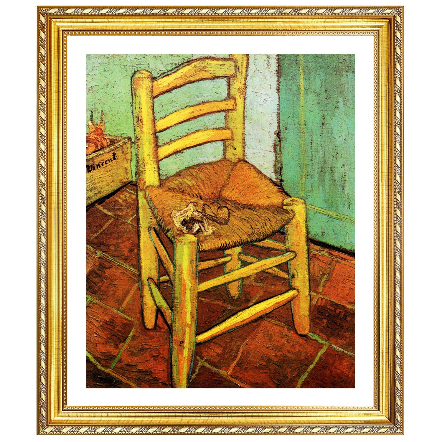 Vincent Van Gogh The The Chair Wall Art Van Gogh Poster