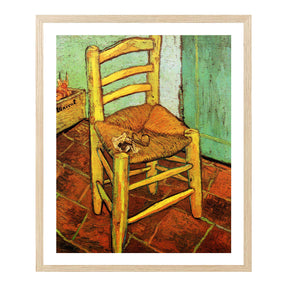 Vincent Van Gogh The The Chair Wall Art Van Gogh Poster