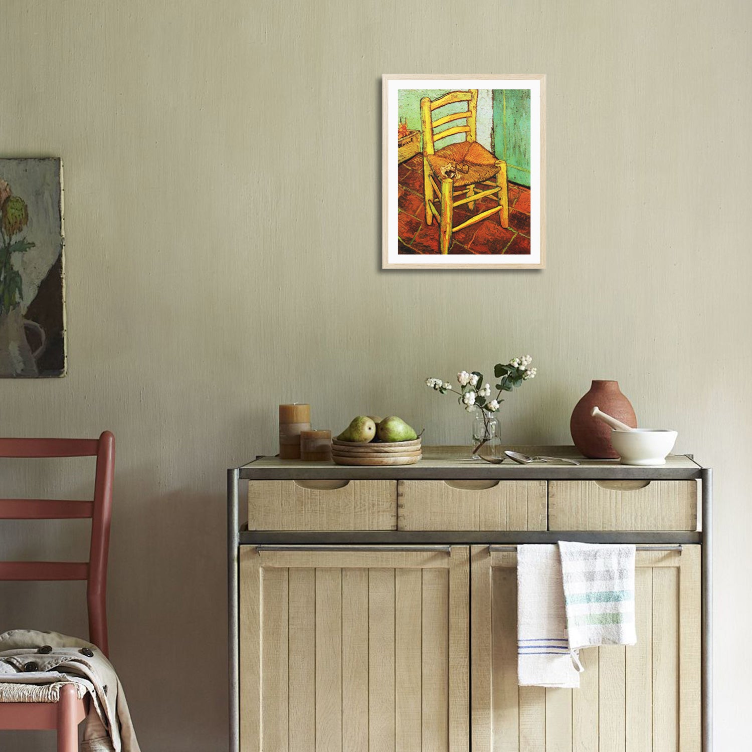 Vincent Van Gogh The The Chair Wall Art Van Gogh Poster