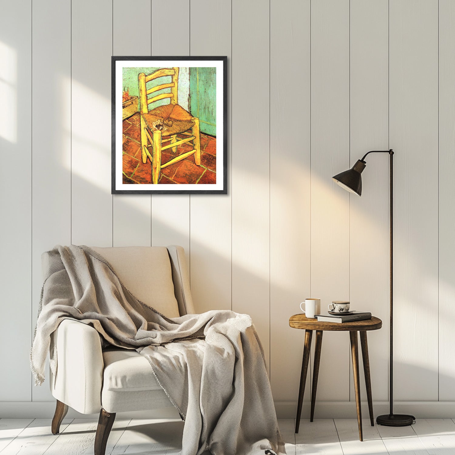 Vincent Van Gogh The The Chair Wall Art Van Gogh Poster