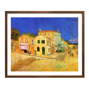 Vincent Van Gogh The Vincents House In Arles Wall Art Van Gogh Poster