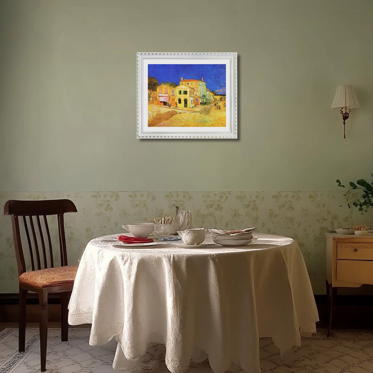 Vincent Van Gogh The Vincents House In Arles Wall Art Van Gogh Poster