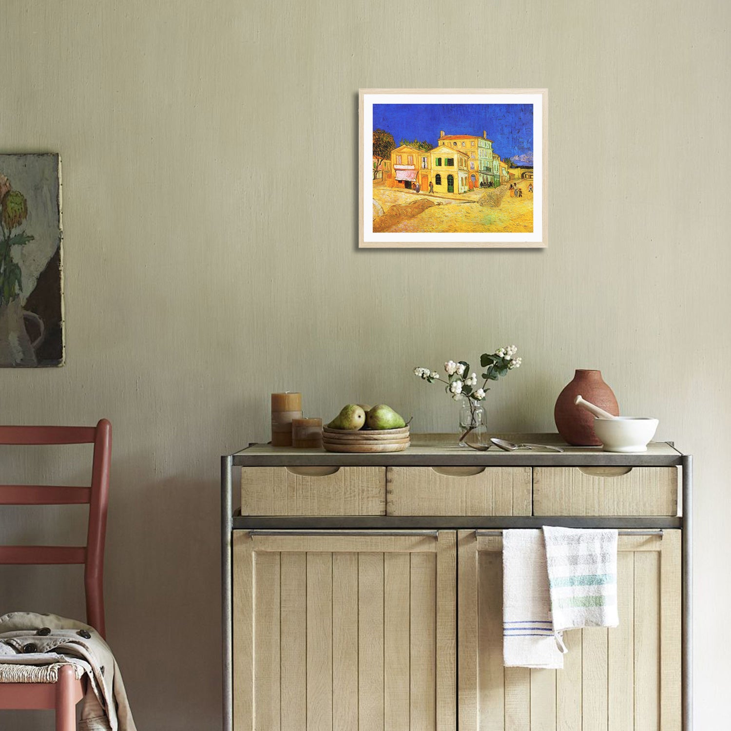 Vincent Van Gogh The Vincents House In Arles Wall Art Van Gogh Poster