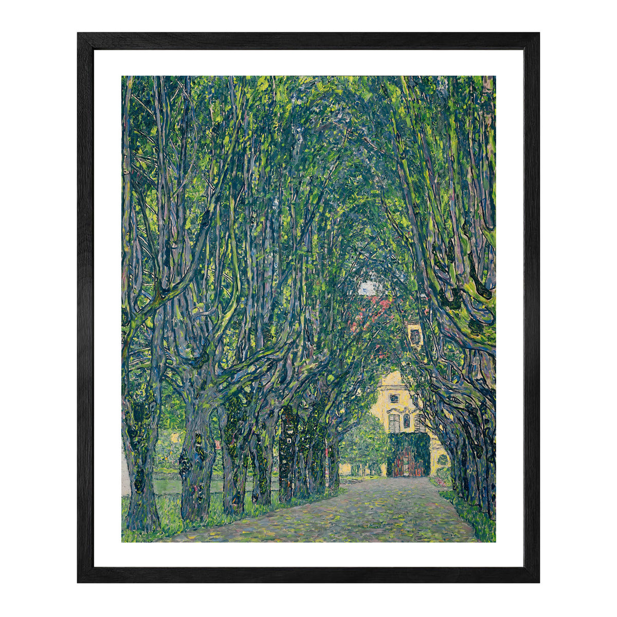 Gustav Klimt Wall Art Walk In The Park Of Castle Chamber Poster Framed Klimt Art