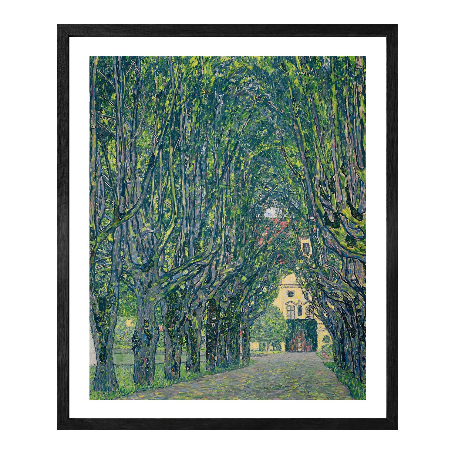 Gustav Klimt Wall Art Walk In The Park Of Castle Chamber Poster Framed Klimt Art
