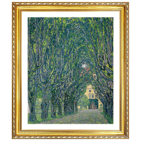 Gustav Klimt Wall Art Walk In The Park Of Castle Chamber Poster Framed Klimt Art