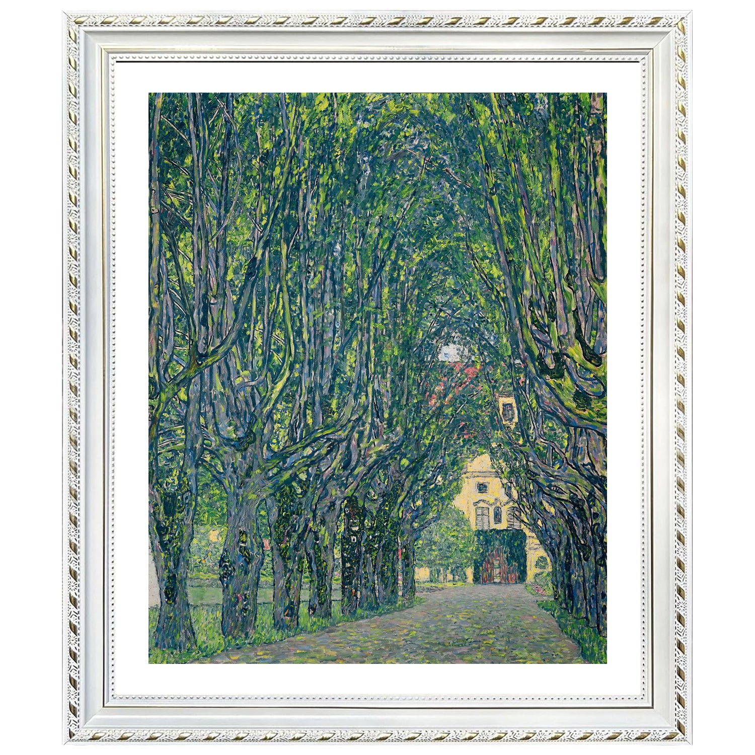 Gustav Klimt Wall Art Walk In The Park Of Castle Chamber Poster Framed Klimt Art
