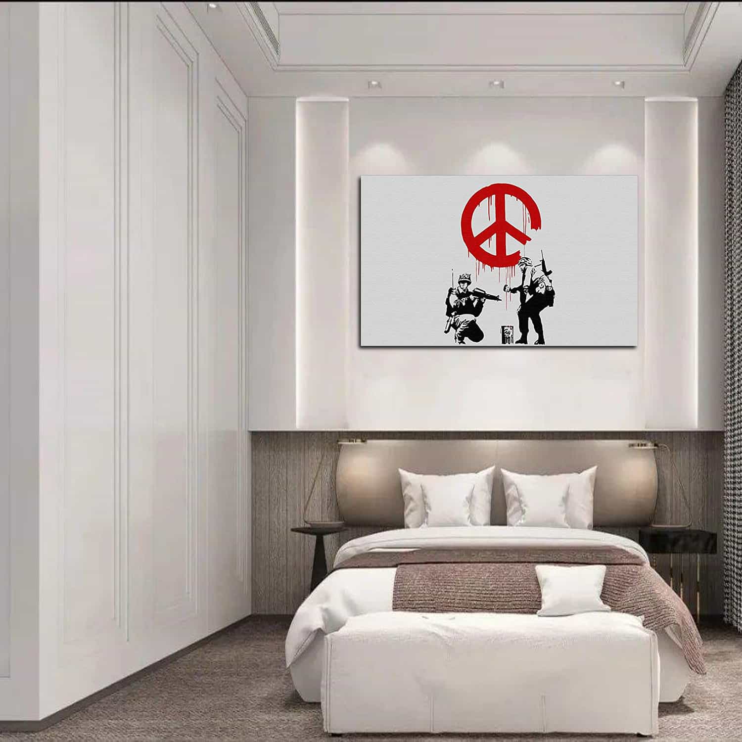 War And Peace Canvas Art