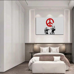 War And Peace Canvas Art