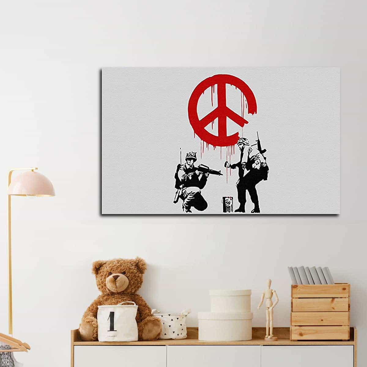 War And Peace Canvas Art