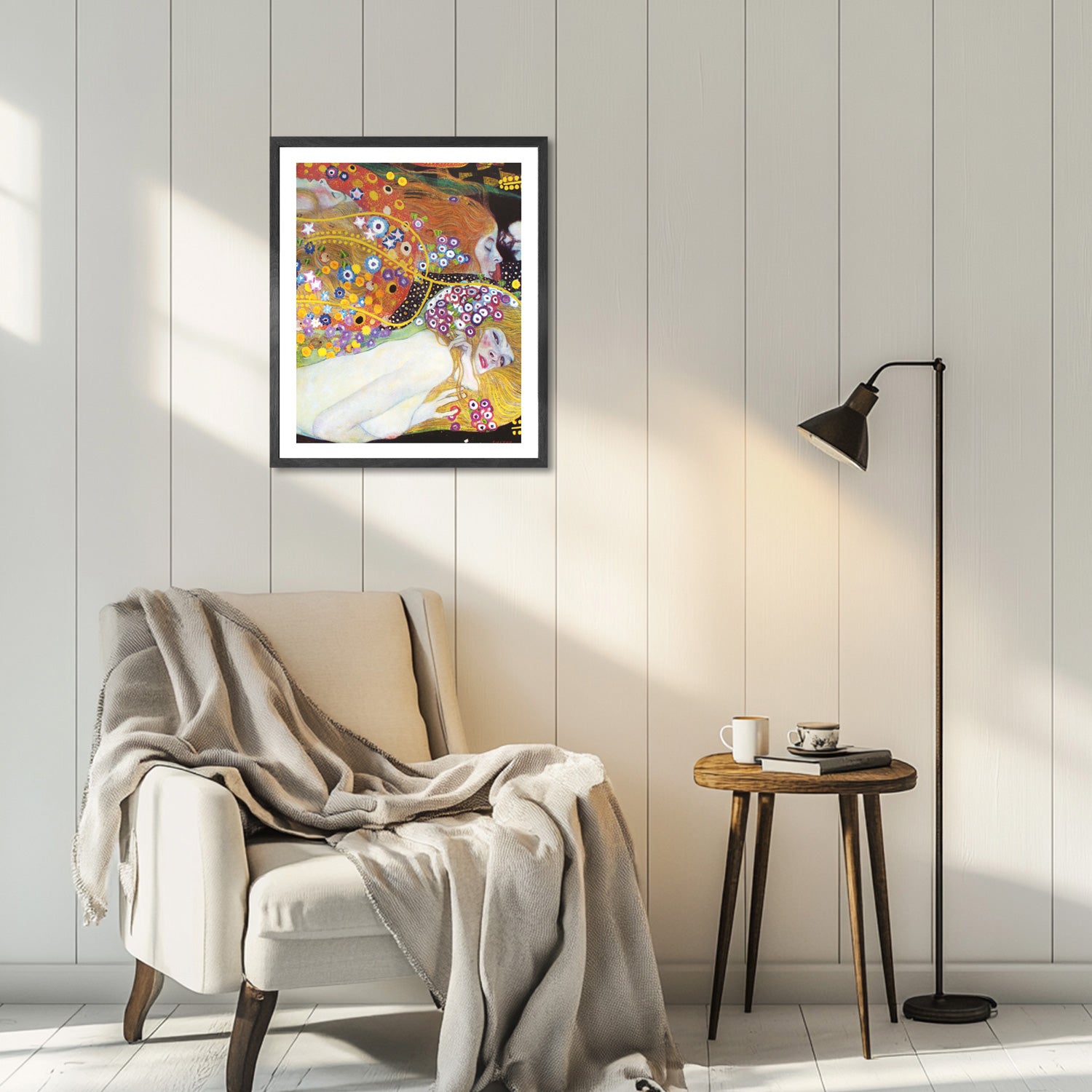 Gustav Klimt Wall Art Water Serpents Ii Poster Framed Klimt Art