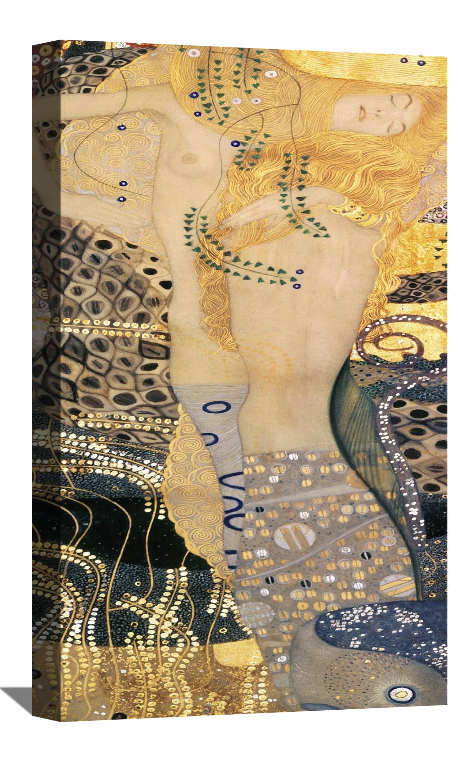 Water Serpents Canvas Art