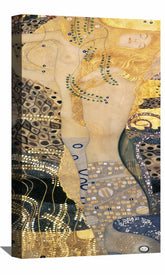 Water Serpents Canvas Art