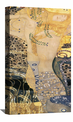 Water Serpents Canvas Art