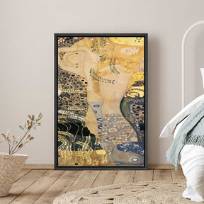 Water Serpents Canvas Art