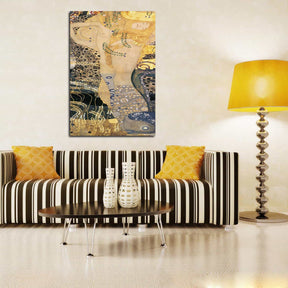 Water Serpents Canvas Art