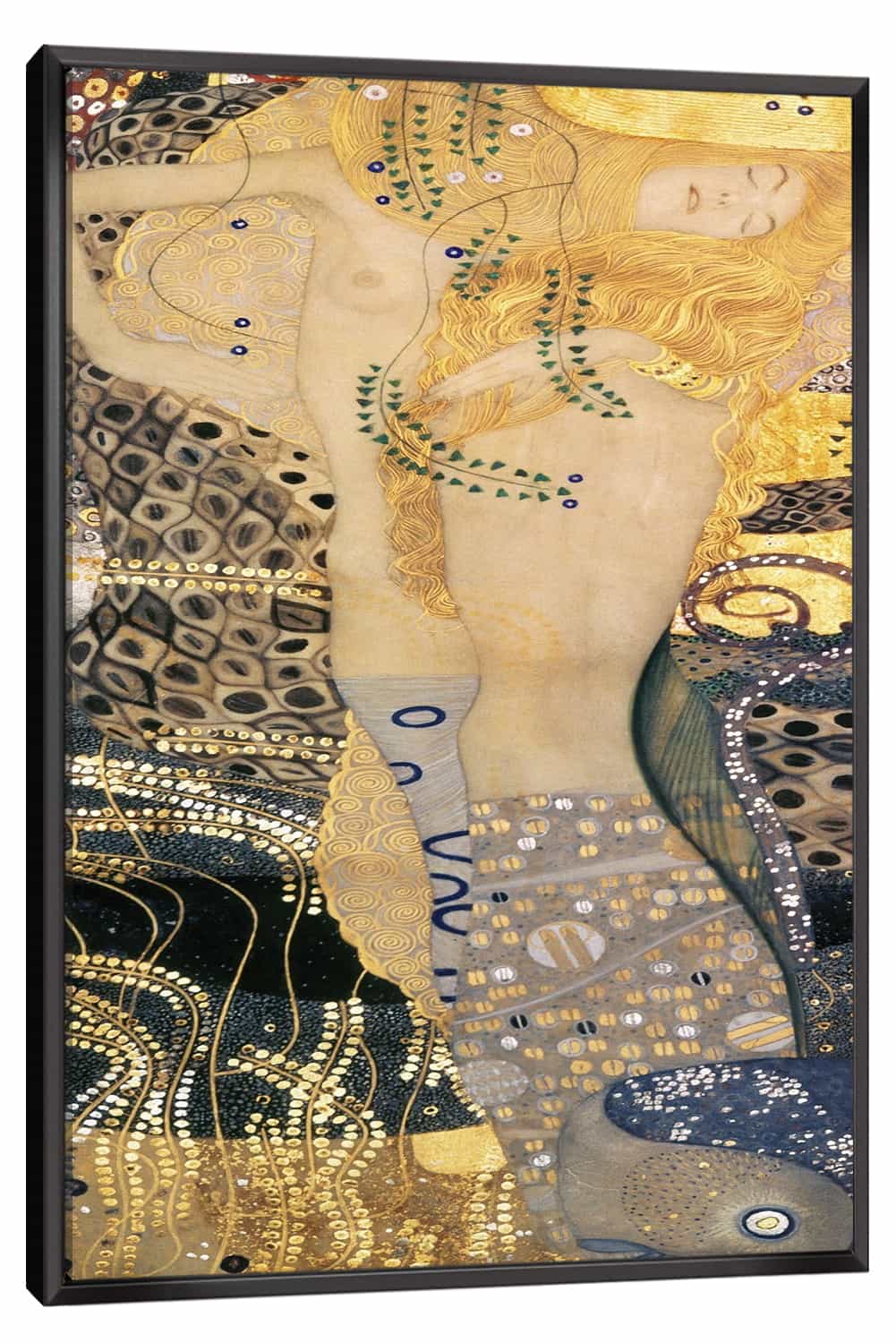 Water Serpents Canvas Art