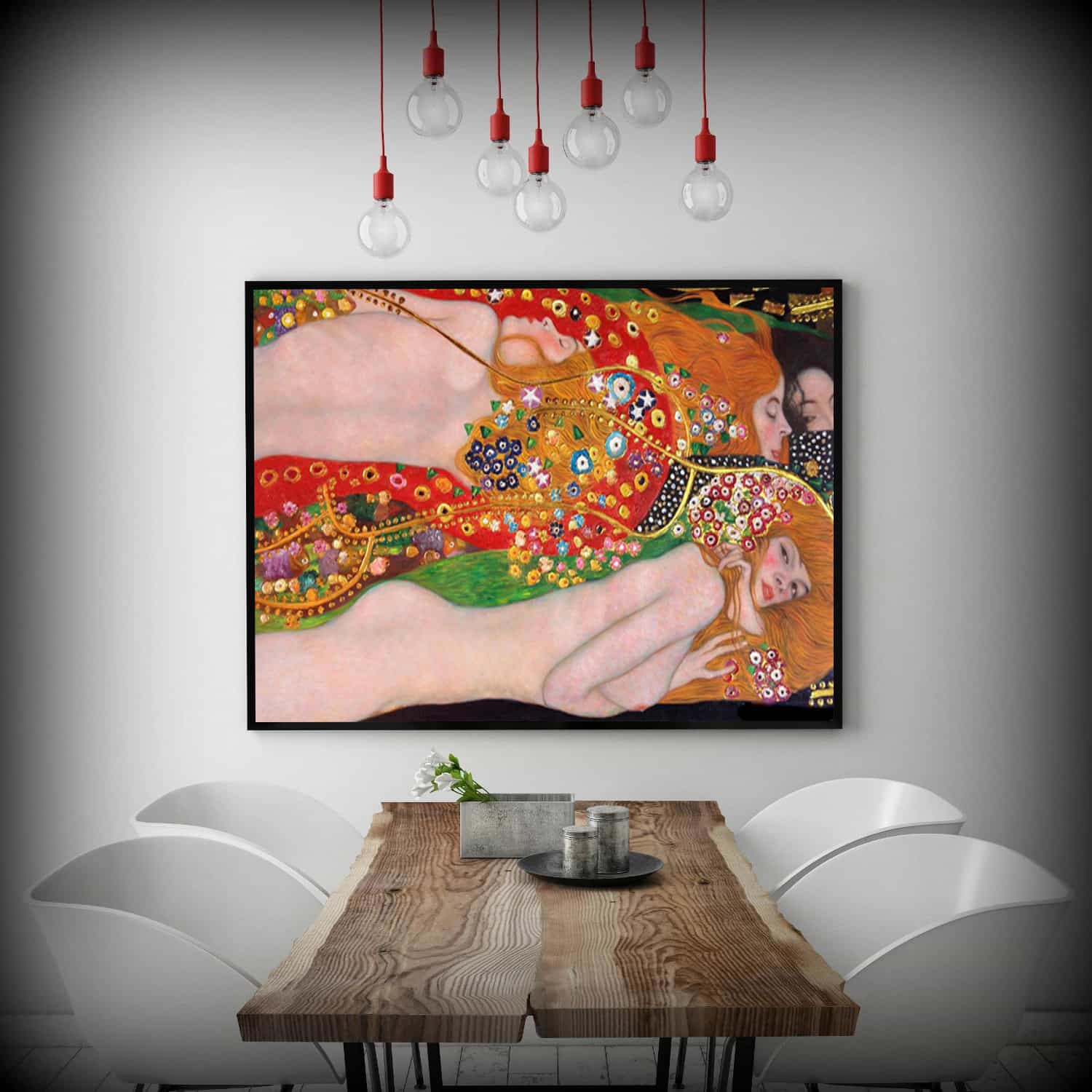 Water Serpents2 Canvas Art