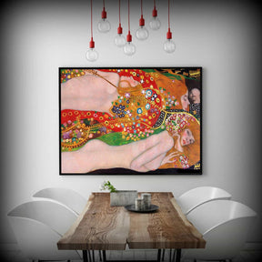 Water Serpents2 Canvas Art