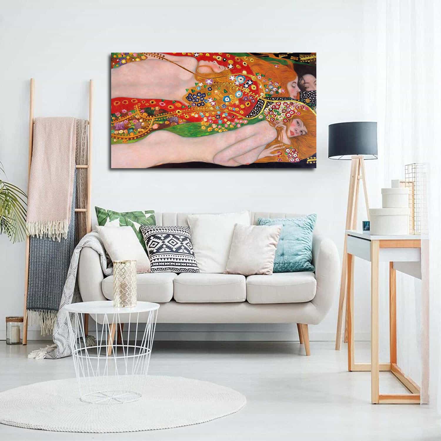 Water Serpents2 Canvas Art