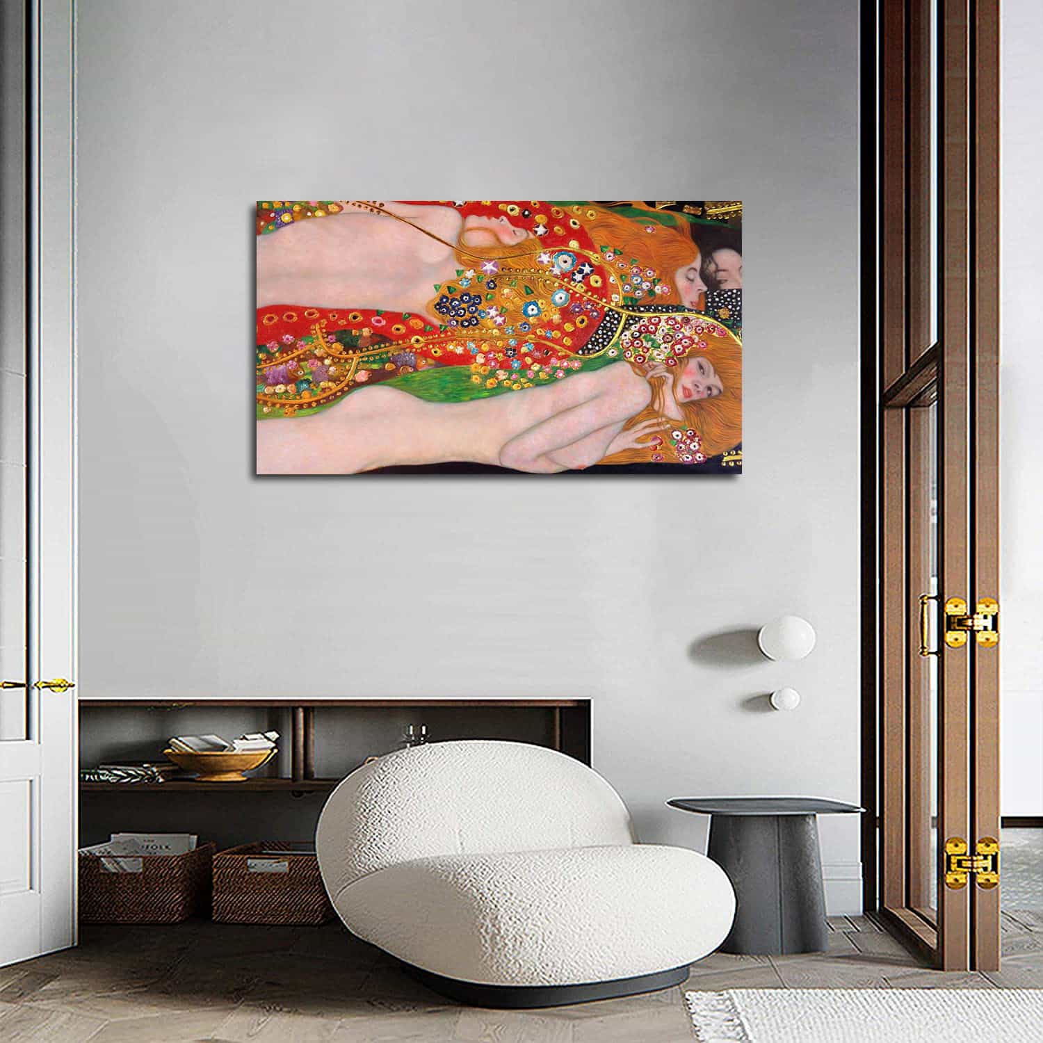 Water Serpents2 Canvas Art