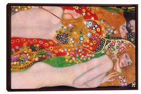 Water Serpents2 Canvas Art