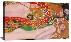 Water Serpents2 Canvas Art