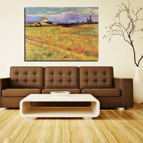 Wheat Field Canvas Art