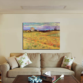 Wheat Field Canvas Art