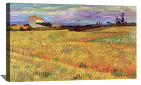 Wheat Field Canvas Art