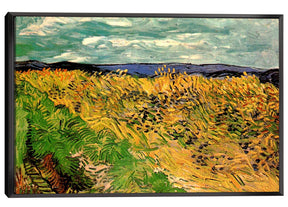 Wheat Field with Cornflowers Canvas Art