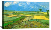 Wheat Fields at Auvers Under Clouded Sky Canvas Art