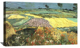 Wheat Fields near Auvers Canvas Art