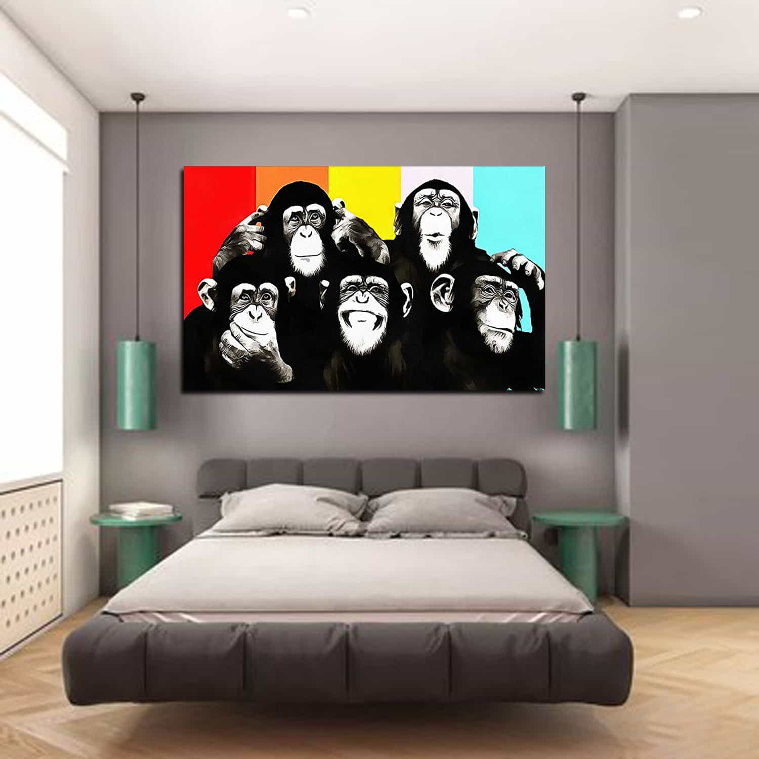 Wise Monkey Canvas Art
