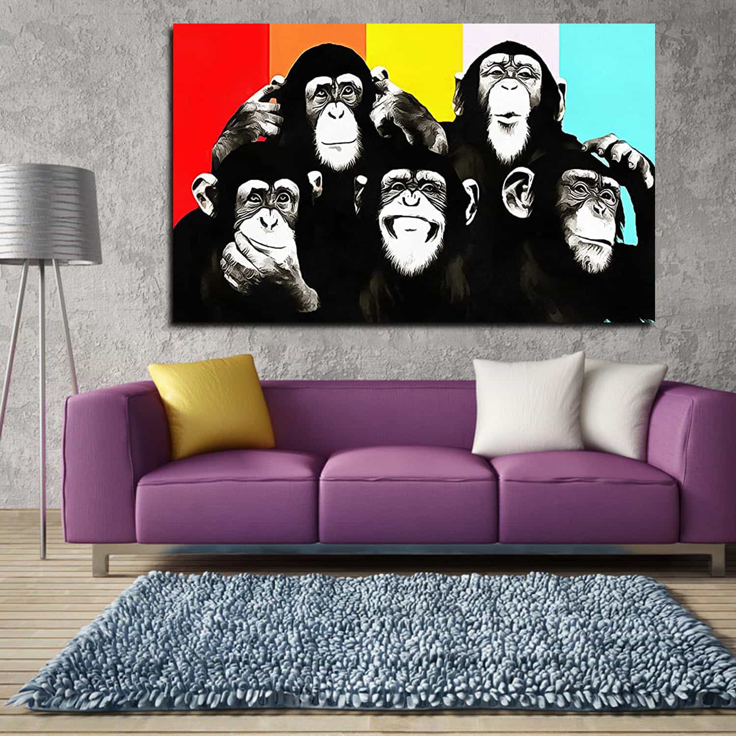 Wise Monkey Canvas Art