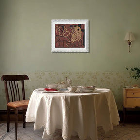 Pablo Picasso Wall Art Woman In An Armchair Poster Framed Art