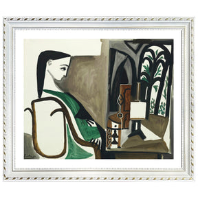 Pablo Picasso Wall Art Woman In The Workshop Poster Framed Art