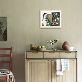 Pablo Picasso Wall Art Woman In The Workshop Poster Framed Art